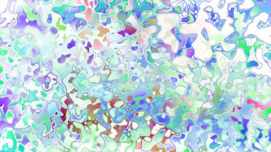 Akan biçimsiz şekilleri ve anlamlı dijital yüzeyi olan soyut organik sıvı doku