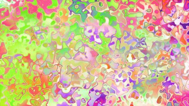 Akan biçimsiz şekilleri ve anlamlı dijital yüzeyi olan soyut organik sıvı doku