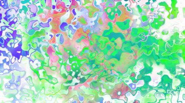 Akan biçimsiz şekilleri ve anlamlı dijital yüzeyi olan soyut organik sıvı doku