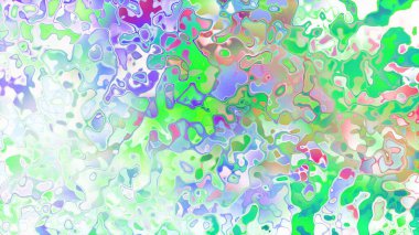 Akan biçimsiz şekilleri ve anlamlı dijital yüzeyi olan soyut organik sıvı doku