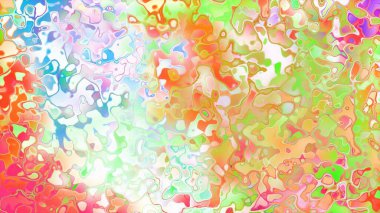 Akan biçimsiz şekilleri ve anlamlı dijital yüzeyi olan soyut organik sıvı doku