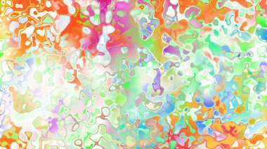 Akan biçimsiz şekilleri ve anlamlı dijital yüzeyi olan soyut organik sıvı doku