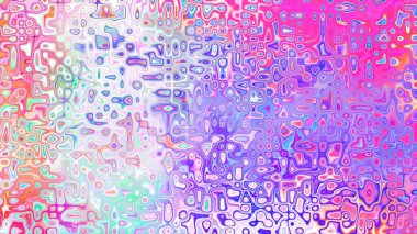 Yumuşak mor ve pembe tonlara sahip soyut organik hücresel doku, sıvı mozaik desen ve rüya gibi dijital yüzey