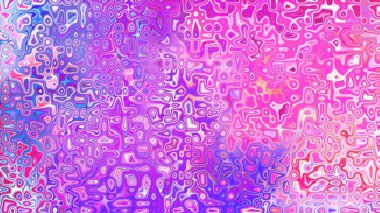 Yumuşak mor ve pembe tonlara sahip soyut organik hücresel doku, sıvı mozaik desen ve rüya gibi dijital yüzey