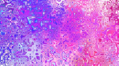 Yumuşak mor ve pembe tonlara sahip soyut organik hücresel doku, sıvı mozaik desen ve rüya gibi dijital yüzey