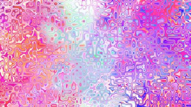 Yumuşak mor ve pembe tonlara sahip soyut organik hücresel doku, sıvı mozaik desen ve rüya gibi dijital yüzey