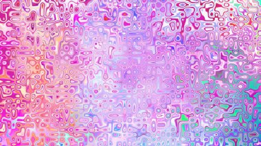 Yumuşak mor ve pembe tonlara sahip soyut organik hücresel doku, sıvı mozaik desen ve rüya gibi dijital yüzey