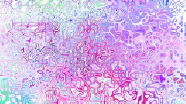 Yumuşak mor ve pembe tonlara sahip soyut organik hücresel doku, sıvı mozaik desen ve rüya gibi dijital yüzey