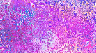 Yumuşak mor ve pembe tonlara sahip soyut organik hücresel doku, sıvı mozaik desen ve rüya gibi dijital yüzey
