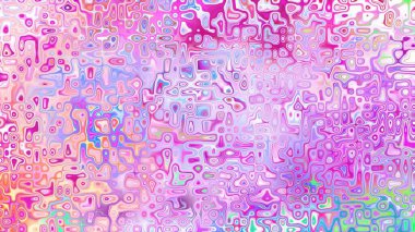 Yumuşak mor ve pembe tonlara sahip soyut organik hücresel doku, sıvı mozaik desen ve rüya gibi dijital yüzey