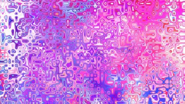 Yumuşak mor ve pembe tonlara sahip soyut organik hücresel doku, sıvı mozaik desen ve rüya gibi dijital yüzey