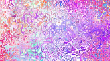 Yumuşak mor ve pembe tonlara sahip soyut organik hücresel doku, sıvı mozaik desen ve rüya gibi dijital yüzey