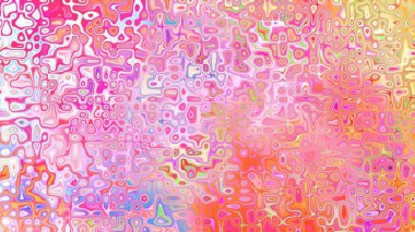 Yumuşak mor ve pembe tonlara sahip soyut organik hücresel doku, sıvı mozaik desen ve rüya gibi dijital yüzey