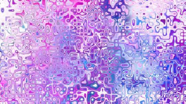 Yumuşak mor ve pembe tonlara sahip soyut organik hücresel doku, sıvı mozaik desen ve rüya gibi dijital yüzey