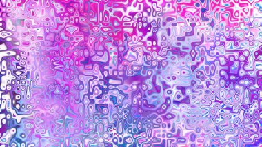 Yumuşak mor ve pembe tonlara sahip soyut organik hücresel doku, sıvı mozaik desen ve rüya gibi dijital yüzey