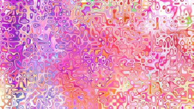 Yumuşak mor ve pembe tonlara sahip soyut organik hücresel doku, sıvı mozaik desen ve rüya gibi dijital yüzey