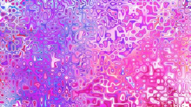 Yumuşak mor ve pembe tonlara sahip soyut organik hücresel doku, sıvı mozaik desen ve rüya gibi dijital yüzey