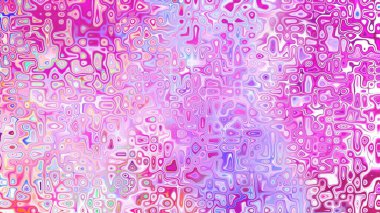 Yumuşak mor ve pembe tonlara sahip soyut organik hücresel doku, sıvı mozaik desen ve rüya gibi dijital yüzey