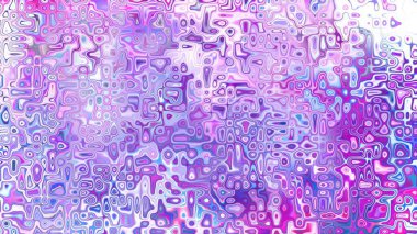 Yumuşak mor ve pembe tonlara sahip soyut organik hücresel doku, sıvı mozaik desen ve rüya gibi dijital yüzey