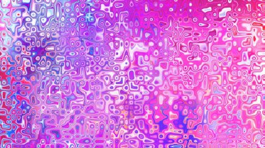 Yumuşak mor ve pembe tonlara sahip soyut organik hücresel doku, sıvı mozaik desen ve rüya gibi dijital yüzey