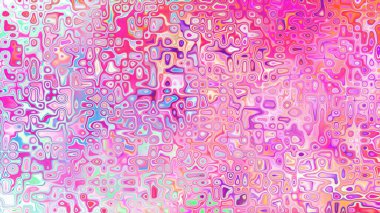 Yumuşak mor ve pembe tonlara sahip soyut organik hücresel doku, sıvı mozaik desen ve rüya gibi dijital yüzey