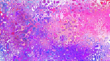 Yumuşak mor ve pembe tonlara sahip soyut organik hücresel doku, sıvı mozaik desen ve rüya gibi dijital yüzey
