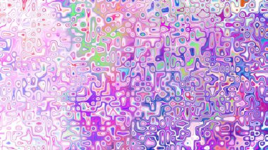 Yumuşak mor ve pembe tonlara sahip soyut organik hücresel doku, sıvı mozaik desen ve rüya gibi dijital yüzey