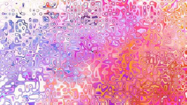 Yumuşak mor ve pembe tonlara sahip soyut organik hücresel doku, sıvı mozaik desen ve rüya gibi dijital yüzey