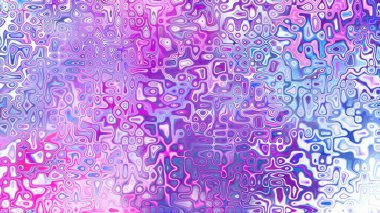 Yumuşak mor ve pembe tonlara sahip soyut organik hücresel doku, sıvı mozaik desen ve rüya gibi dijital yüzey