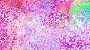 Yumuşak mor ve pembe tonlara sahip soyut organik hücresel doku, sıvı mozaik desen ve rüya gibi dijital yüzey