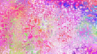 Yumuşak mor ve pembe tonlara sahip soyut organik hücresel doku, sıvı mozaik desen ve rüya gibi dijital yüzey