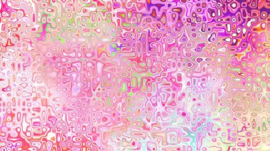 Yumuşak mor ve pembe tonlara sahip soyut organik hücresel doku, sıvı mozaik desen ve rüya gibi dijital yüzey