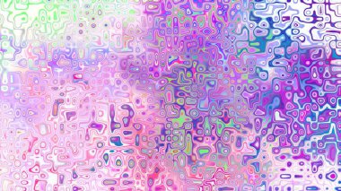 Yumuşak mor ve pembe tonlara sahip soyut organik hücresel doku, sıvı mozaik desen ve rüya gibi dijital yüzey