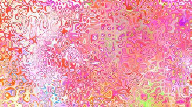 Yumuşak mor ve pembe tonlara sahip soyut organik hücresel doku, sıvı mozaik desen ve rüya gibi dijital yüzey