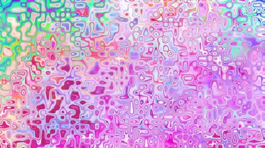 Yumuşak mor ve pembe tonlara sahip soyut organik hücresel doku, sıvı mozaik desen ve rüya gibi dijital yüzey