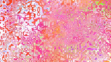 Yumuşak mor ve pembe tonlara sahip soyut organik hücresel doku, sıvı mozaik desen ve rüya gibi dijital yüzey