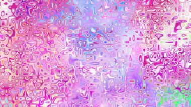 Yumuşak mor ve pembe tonlara sahip soyut organik hücresel doku, sıvı mozaik desen ve rüya gibi dijital yüzey