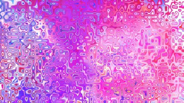Yumuşak mor ve pembe tonlara sahip soyut organik hücresel doku, sıvı mozaik desen ve rüya gibi dijital yüzey