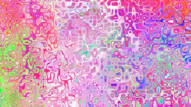 Yumuşak mor ve pembe tonlara sahip soyut organik hücresel doku, sıvı mozaik desen ve rüya gibi dijital yüzey