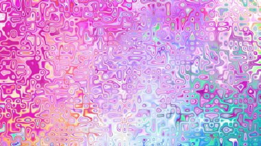 Yumuşak mor ve pembe tonlara sahip soyut organik hücresel doku, sıvı mozaik desen ve rüya gibi dijital yüzey
