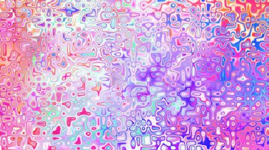Yumuşak mor ve pembe tonlara sahip soyut organik hücresel doku, sıvı mozaik desen ve rüya gibi dijital yüzey
