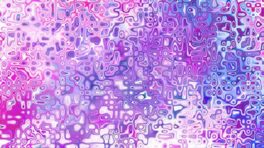 Yumuşak mor ve pembe tonlara sahip soyut organik hücresel doku, sıvı mozaik desen ve rüya gibi dijital yüzey