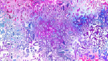 Yumuşak mor ve pembe tonlara sahip soyut organik hücresel doku, sıvı mozaik desen ve rüya gibi dijital yüzey