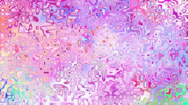 Yumuşak mor ve pembe tonlara sahip soyut organik hücresel doku, sıvı mozaik desen ve rüya gibi dijital yüzey