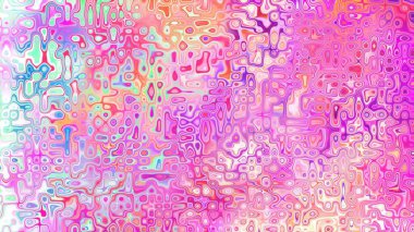 Yumuşak mor ve pembe tonlara sahip soyut organik hücresel doku, sıvı mozaik desen ve rüya gibi dijital yüzey