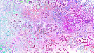 Yumuşak mor ve pembe tonlara sahip soyut organik hücresel doku, sıvı mozaik desen ve rüya gibi dijital yüzey
