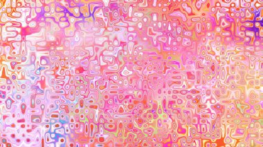Yumuşak mor ve pembe tonlara sahip soyut organik hücresel doku, sıvı mozaik desen ve rüya gibi dijital yüzey