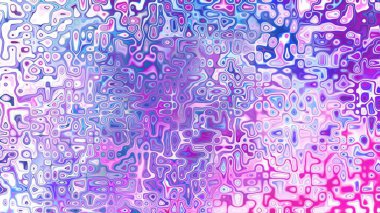 Yumuşak mor ve pembe tonlara sahip soyut organik hücresel doku, sıvı mozaik desen ve rüya gibi dijital yüzey