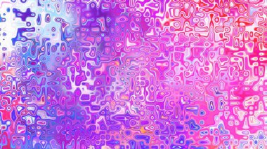 Yumuşak mor ve pembe tonlara sahip soyut organik hücresel doku, sıvı mozaik desen ve rüya gibi dijital yüzey