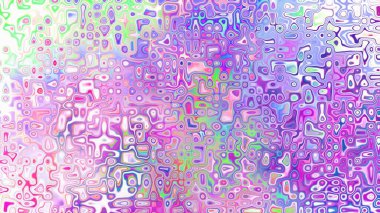 Yumuşak mor ve pembe tonlara sahip soyut organik hücresel doku, sıvı mozaik desen ve rüya gibi dijital yüzey